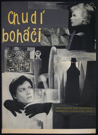 a movie poster with a woman in a mask