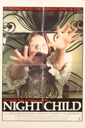a poster of a child reaching out to the side