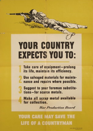 a yellow poster with a man flying in the air