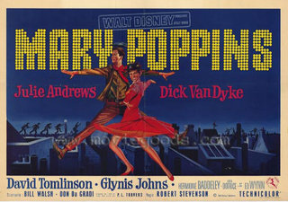 a movie poster with a couple of people dancing