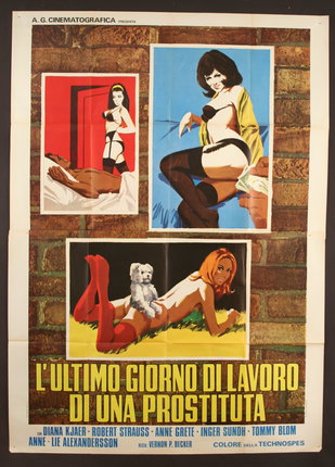 a poster of women in lingerie