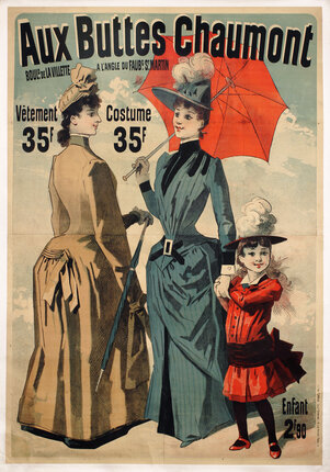 a poster of women and a child
