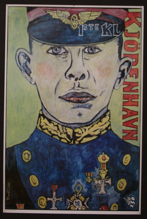 a portrait of a man in a uniform
