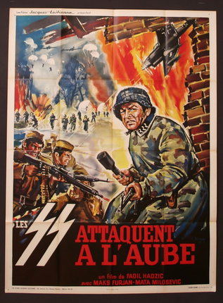 a poster of a military conflict