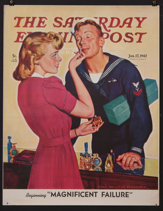 a woman lighting a cigarette to a man