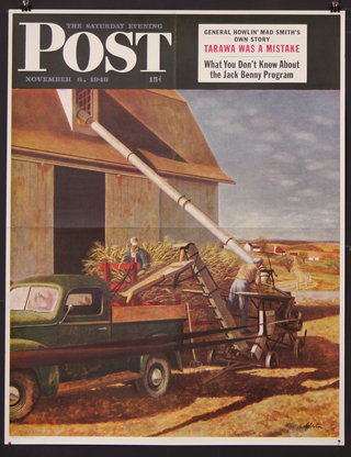 a cover of a magazine