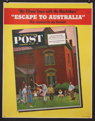 a poster of a post