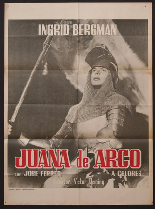 a poster of a woman in armor