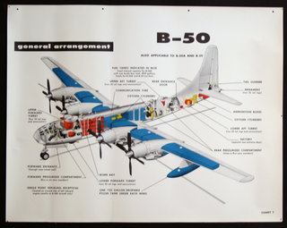 a blue and white airplane with parts