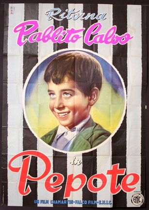a poster of a boy