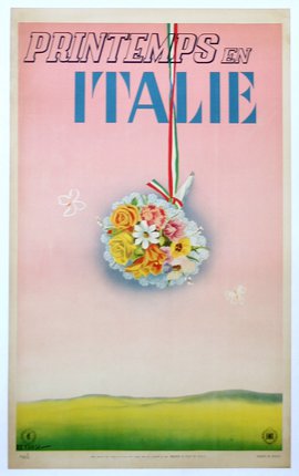a magazine cover with a flower ball