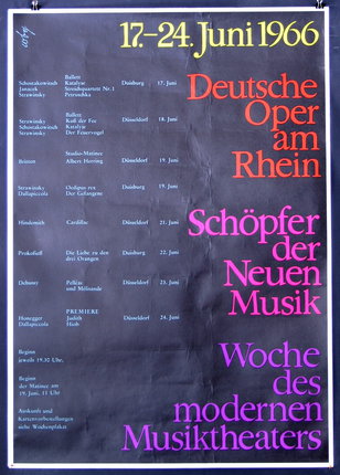 a poster with text on it