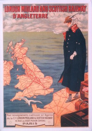 a man standing on a map