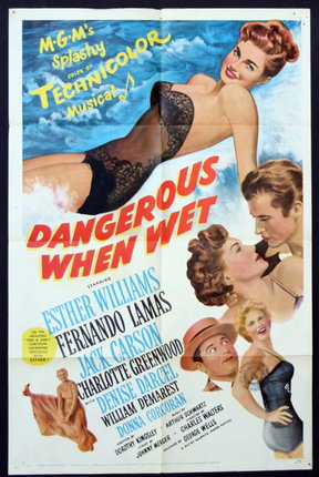 a movie poster of a woman in lingerie