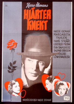 a movie poster with a man in a hat