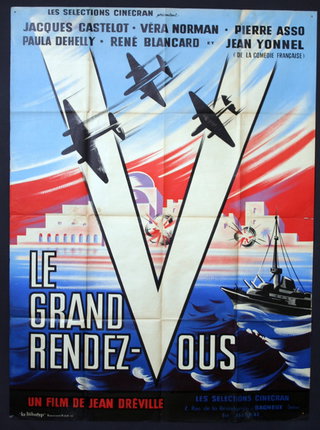 a poster of a military ship