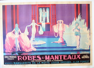 a poster of women in dresses