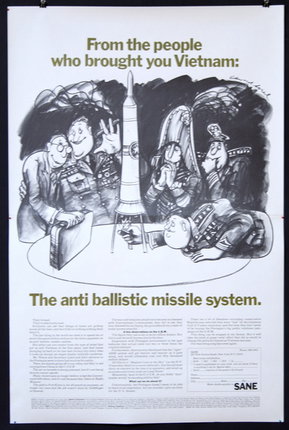 a poster of a missile system