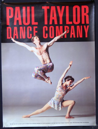 a poster of a dance company