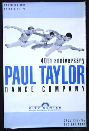 a poster for a dance company