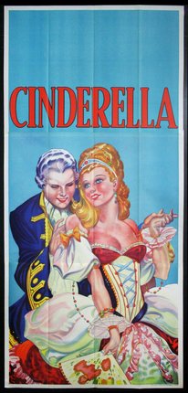 a poster of a cinderella