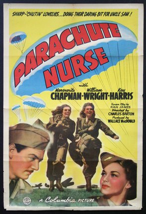 a movie poster with a couple of people in uniform