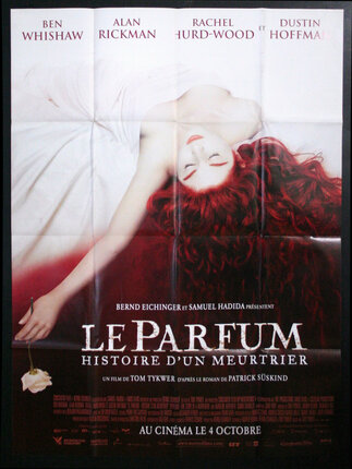 a movie poster of a woman lying down