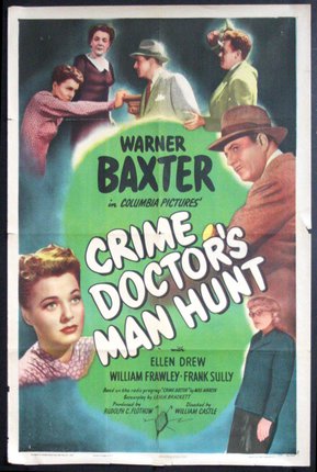 a movie poster of a man hunt