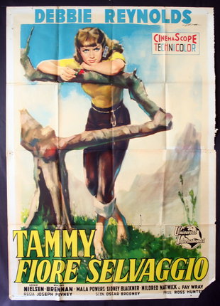 a poster of a woman holding a branch