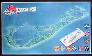 a map of the island of bermuda