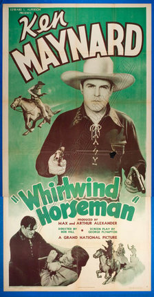 a movie poster of a man holding a gun