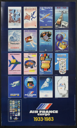 a poster of air france