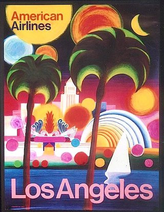 a poster for an airline