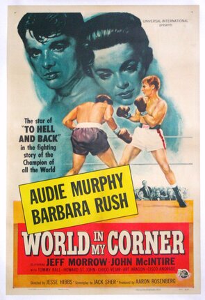 a movie poster of two men boxing