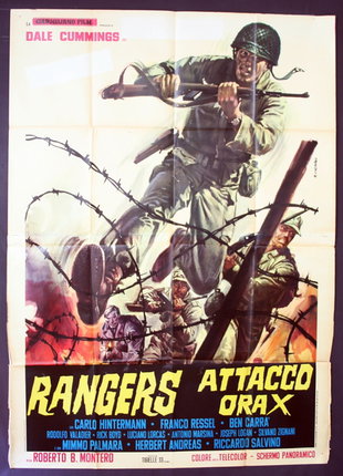 a poster of a soldier with a gun