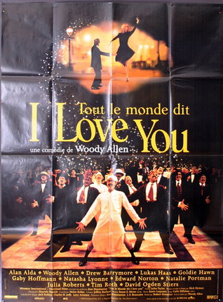 a movie poster of a man dancing with a woman