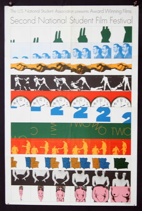 a poster with different images