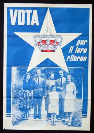 a poster of a political party