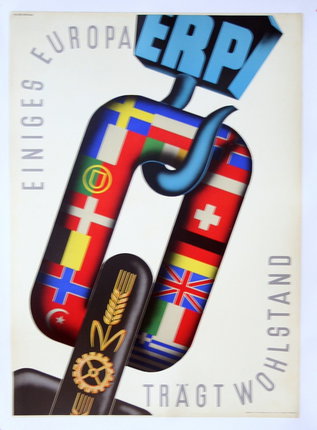 a book cover with a flag