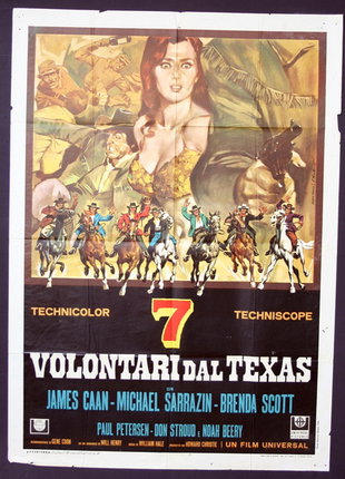 a movie poster with a woman on horseback