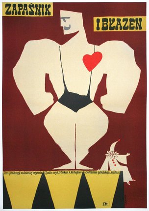 a poster of a man in underwear