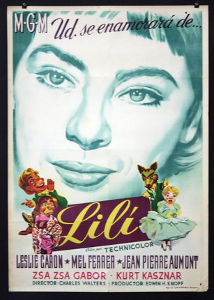 a poster of a woman's face