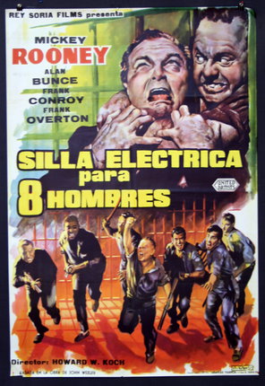 a movie poster of a man running