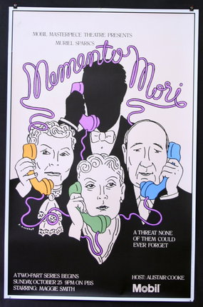a poster with people on the telephones