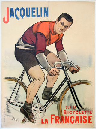 a man riding a bicycle