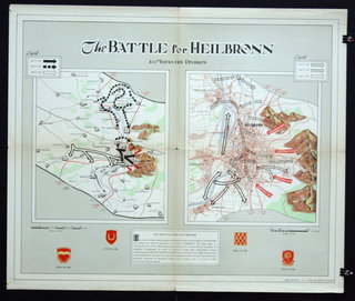 a map of battle for heilbronn