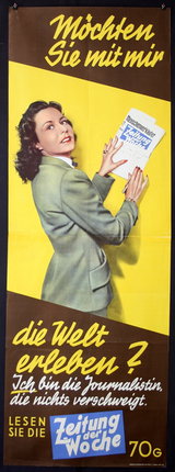 a woman holding a calendar