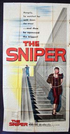 a movie poster of a woman walking up stairs