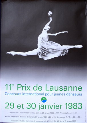 a poster of a dancer