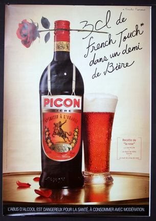 Picon Biere, Original Vintage Poster
